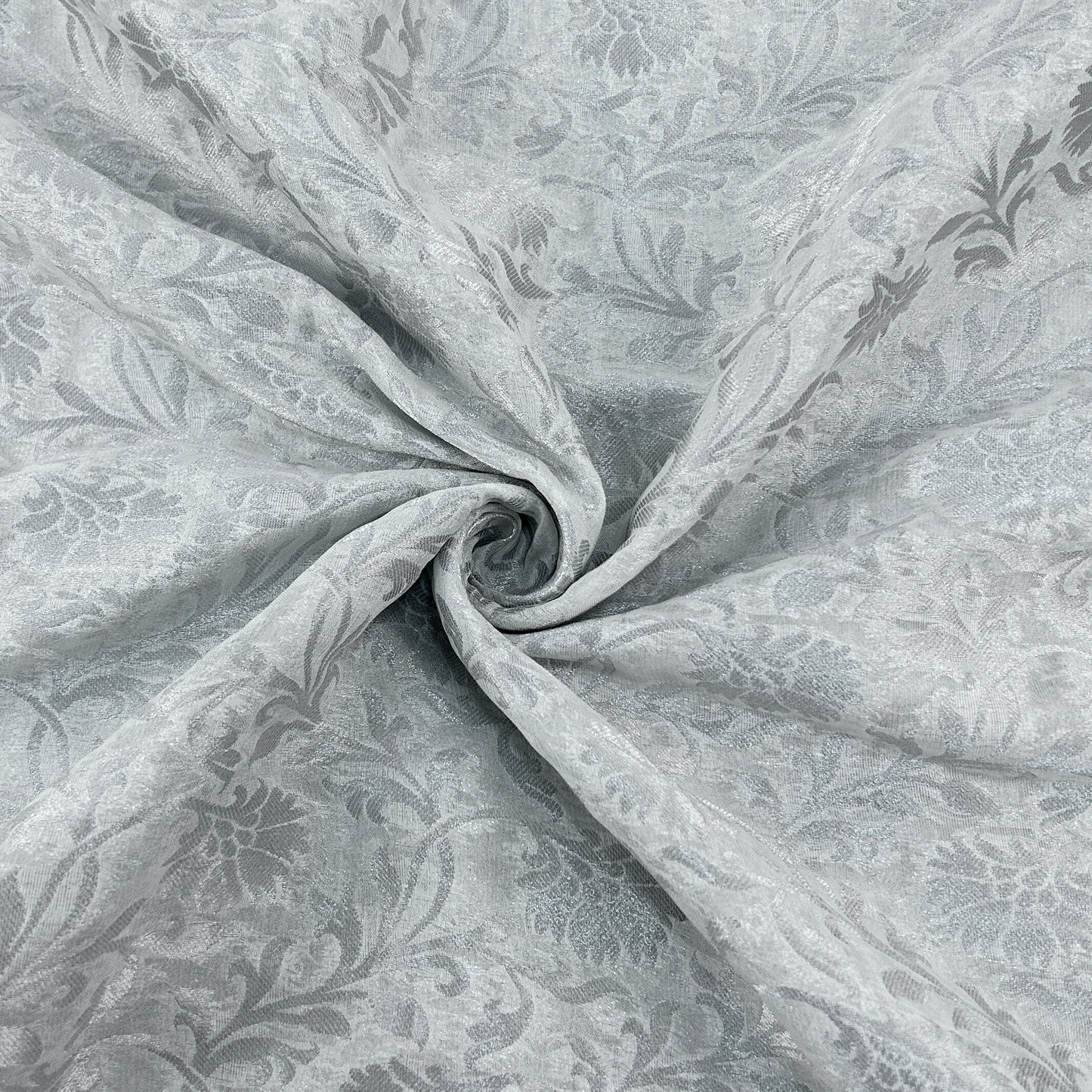 Dyeable Banarasi Georgette Fabric-KA423