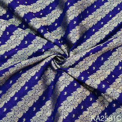 Banarasi Silk Brocade Fabric-KA2581