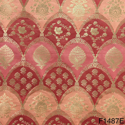 Banarasi Silk Brocade Fabric-F1487