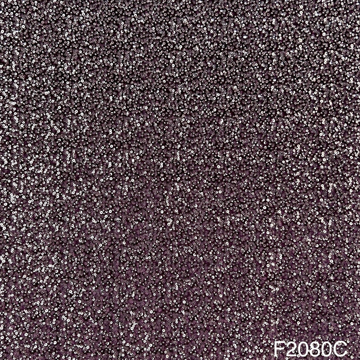 Cut Dana Work Sequins Embroidered Velvet Fabric-F2080