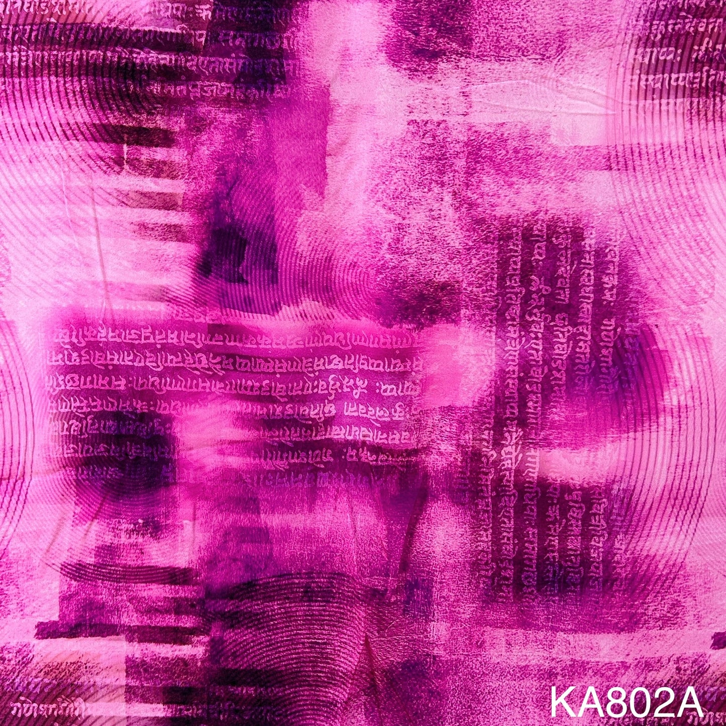 Printed viscose crepe Fabric-KA802