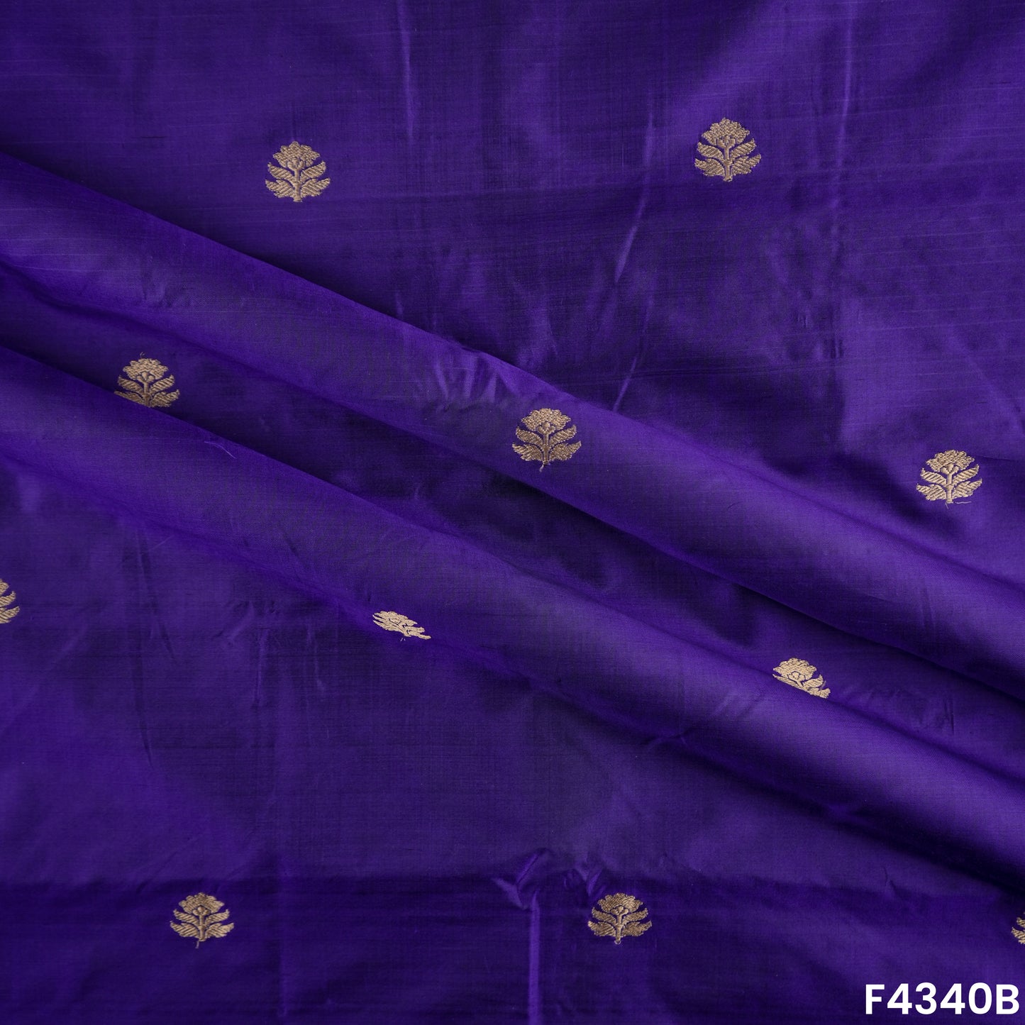 Pure Banarasi Silk Fabric-F4340