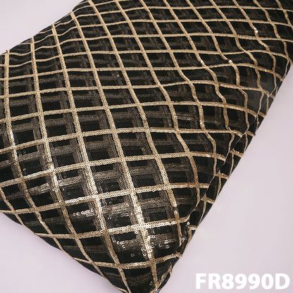 Sequins Net Fabric-FR8990