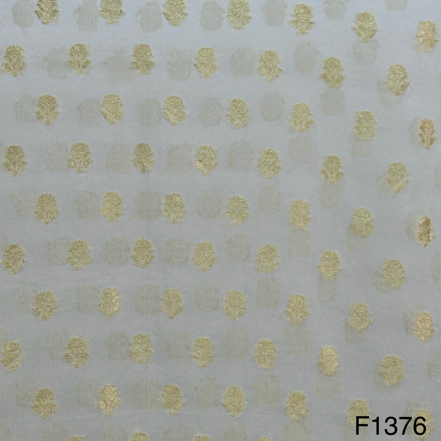 Dyeable Pure Banarasi Georgette Fabric-F1376