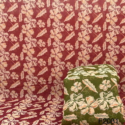 Printed Georgette Fabric-F2081