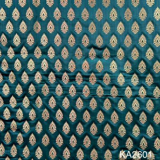 Banarasi Silk Brocade Fabric-KA2601