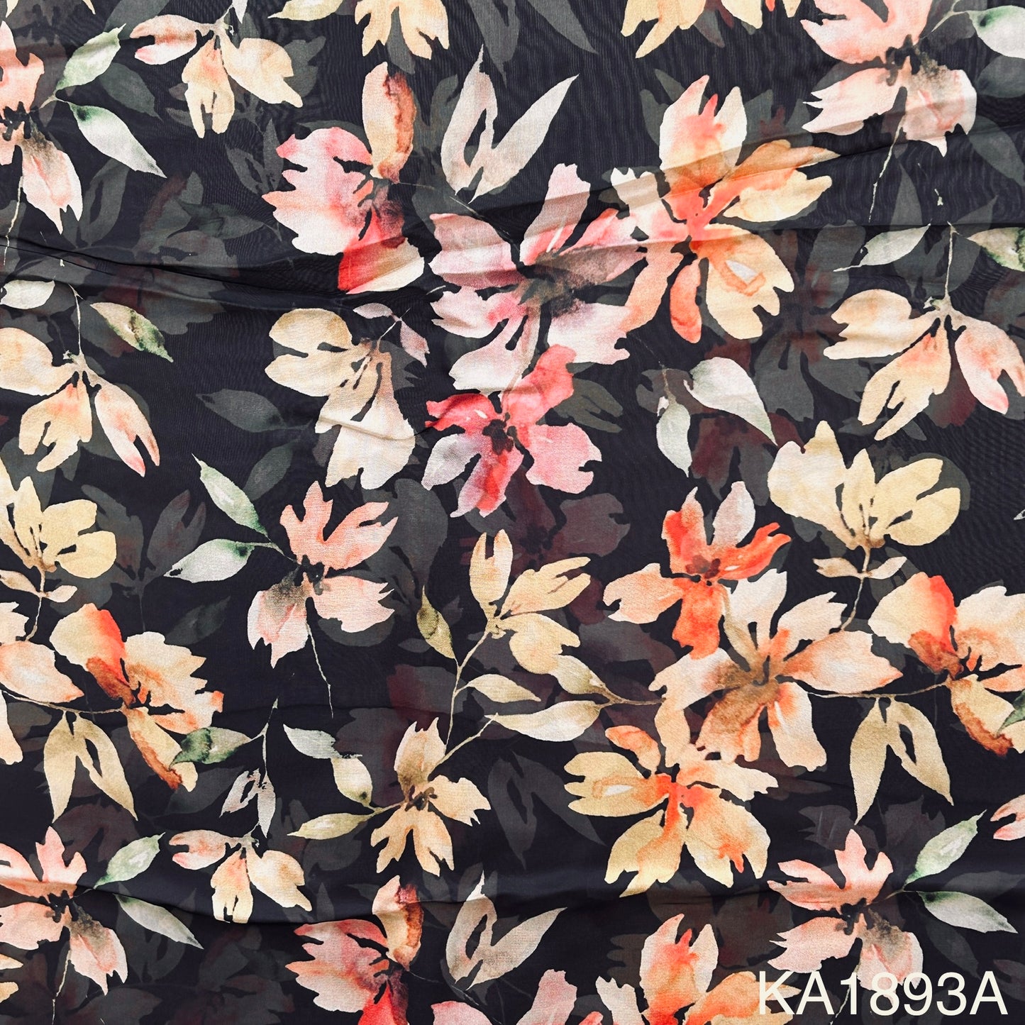 Printed Organza Fabric-KA1893