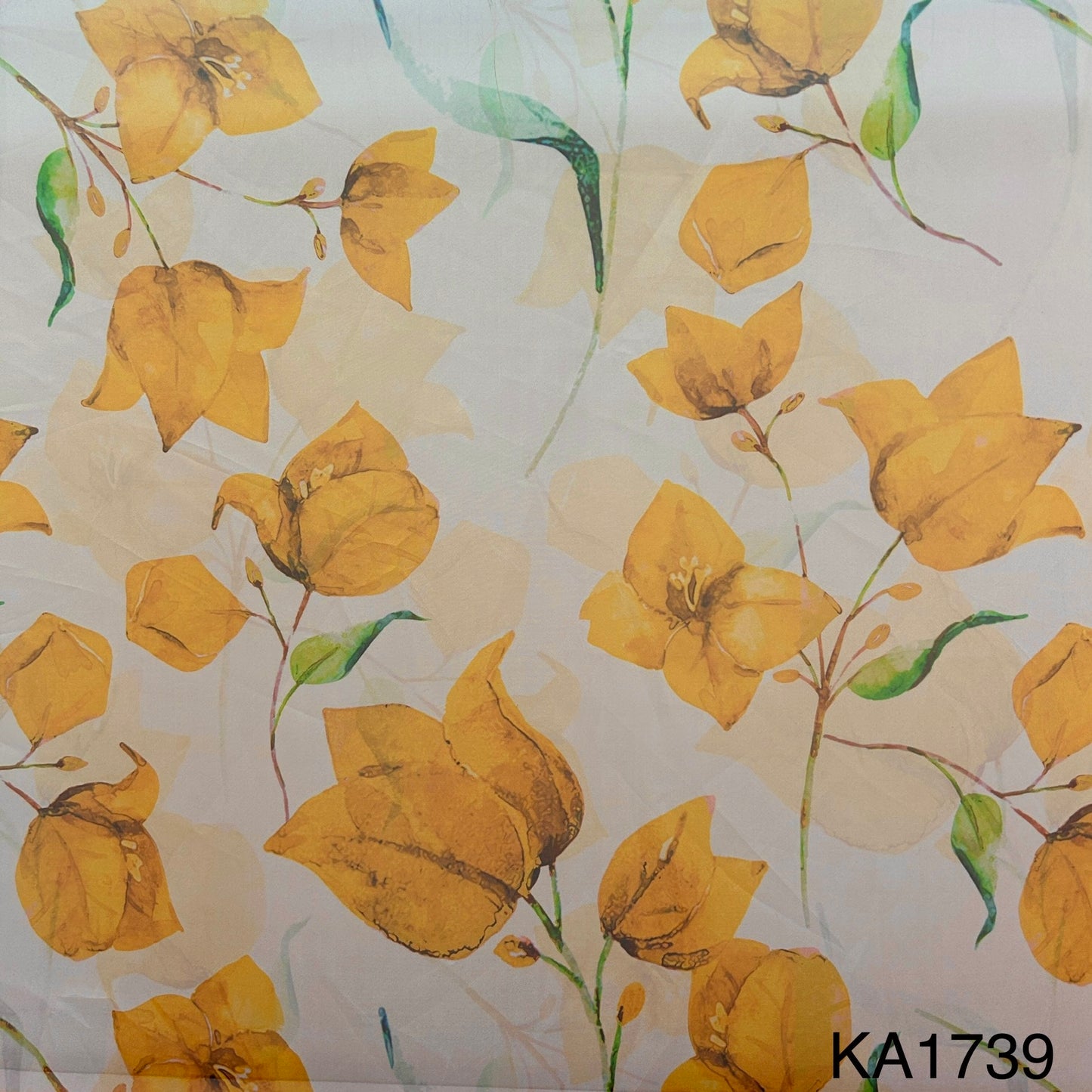 Printed Organza Fabric-KA1739
