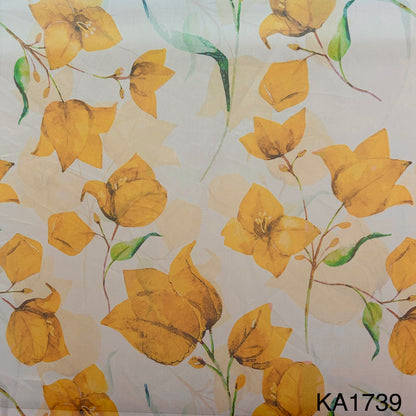 Printed Organza Fabric-KA1739