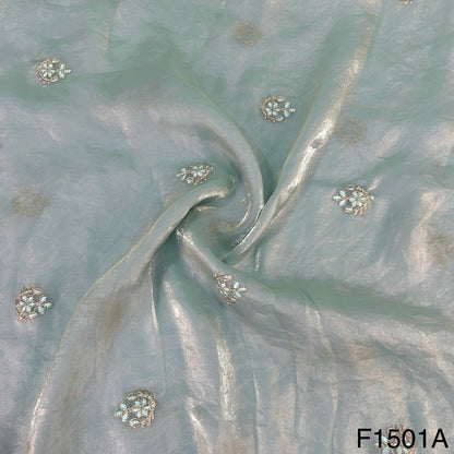 Zari Sequins Buti Jimmy Choo Fabric-F1501