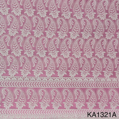 Chikankari Cotton Fabric-KA1321