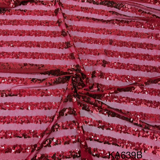 Sequins Net Fabric-KA639