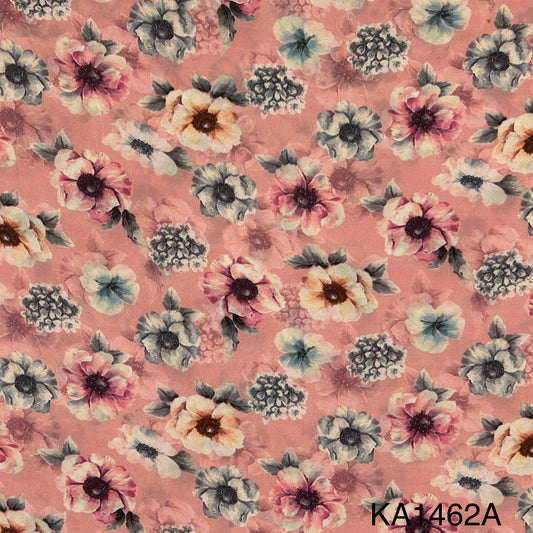 Printed Crepe Fabric-KA1462