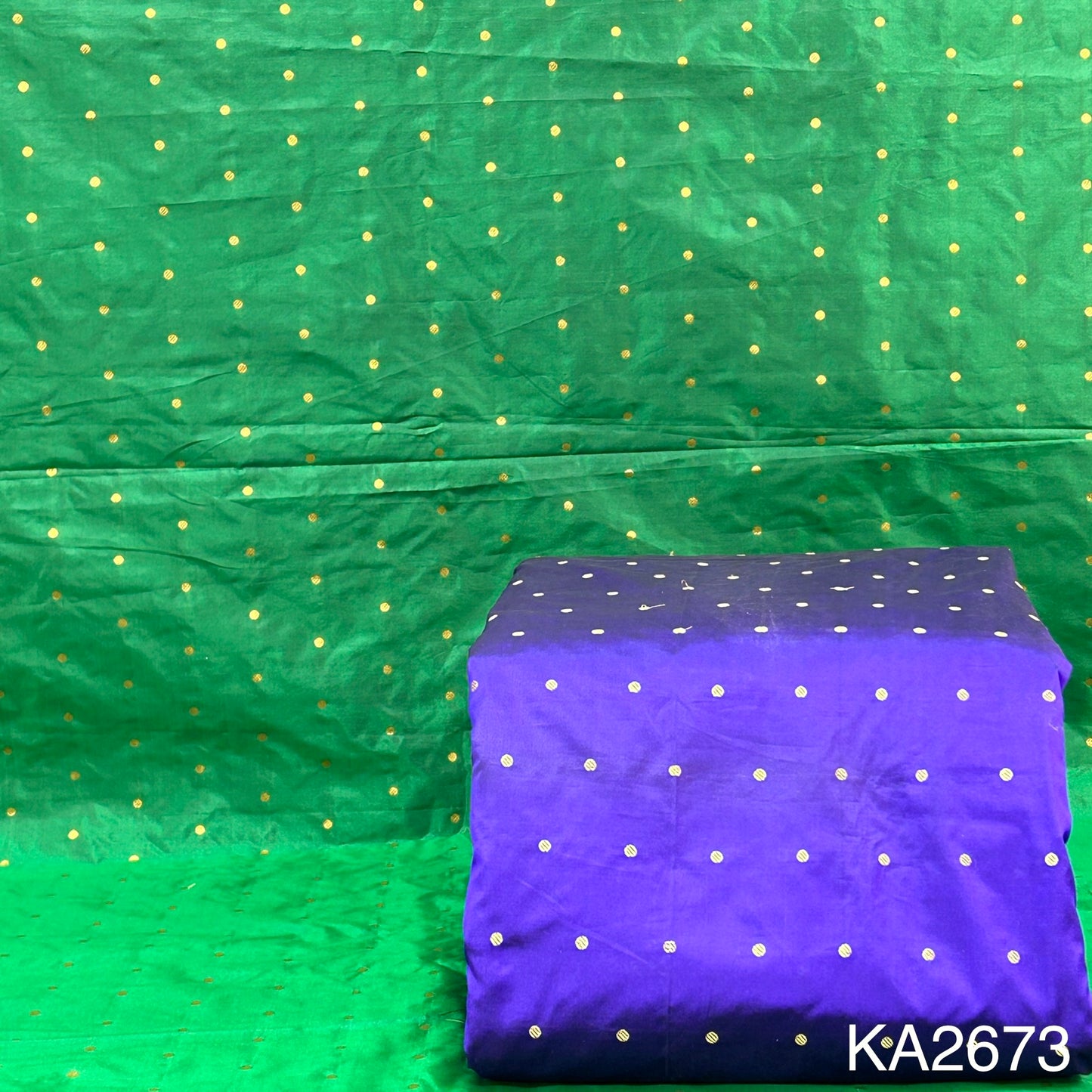 Pure Banarasi Silk Fabric-KA2673