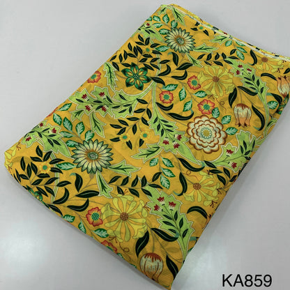 Printed Chinon Fabric-KA859