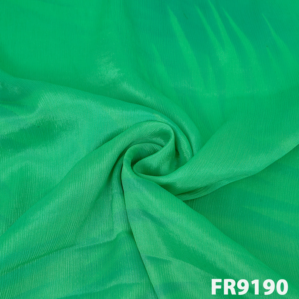 Printed Pure Silk Chinon Fabric-FR9190