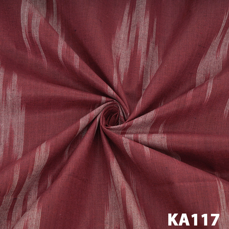 Ikkat Cotton Fabric-KA117