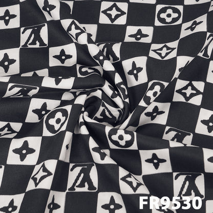 Printed Glaze Cotton Fabric-FR9530