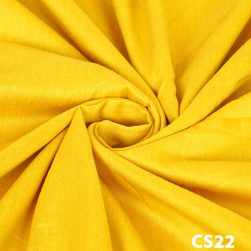 Plain Cotton Silk