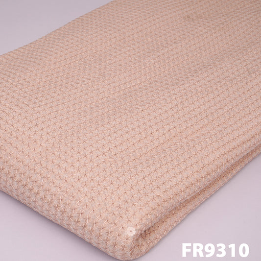 Embroidered Sequins Net Fabric-FR9310
