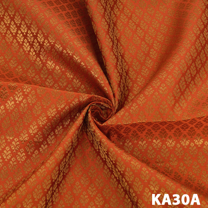Silk Brocade Fabric-KA30