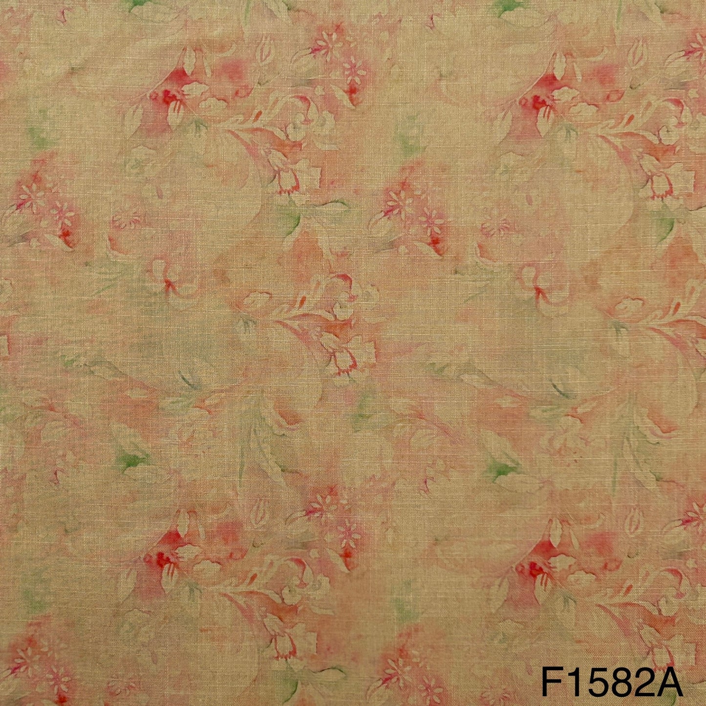 Printed Linen fabric-F1582