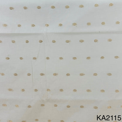 Zari Chanderi Fabric-KA2115