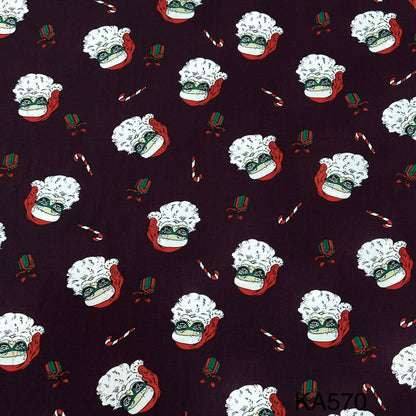 Printed Glaze Cotton Fabric-KA570