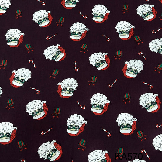 Printed Glaze Cotton Fabric-KA570