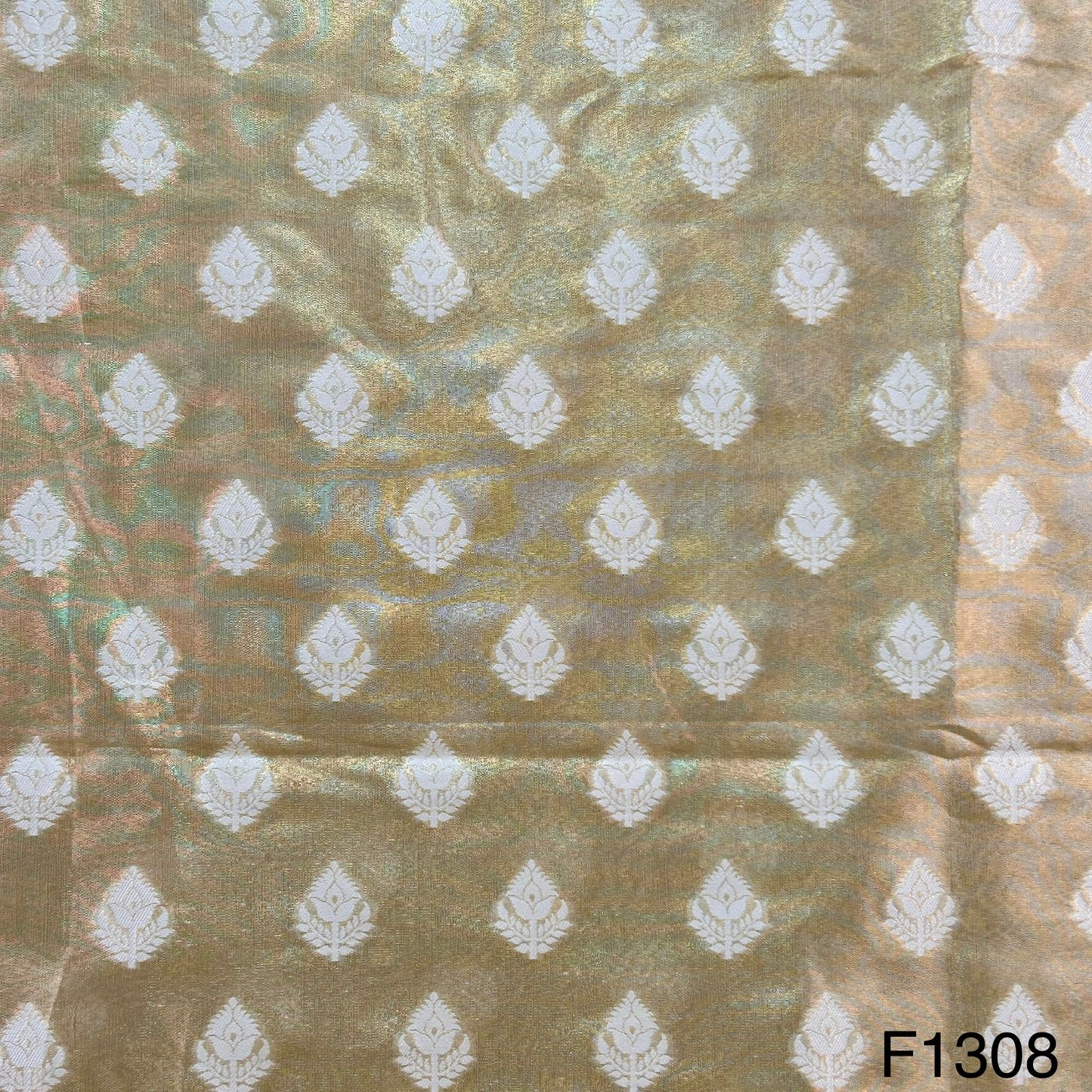 Banarasi Tissue Fabric-F1308