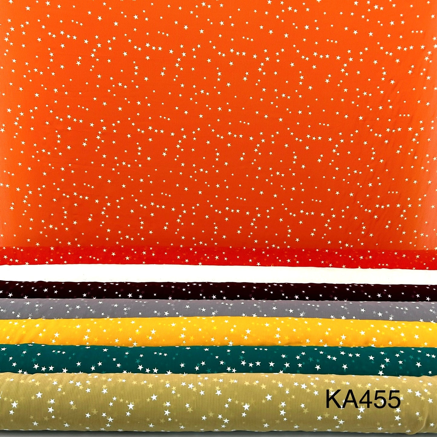 RUBBER Print Georgette Fabric-KA455