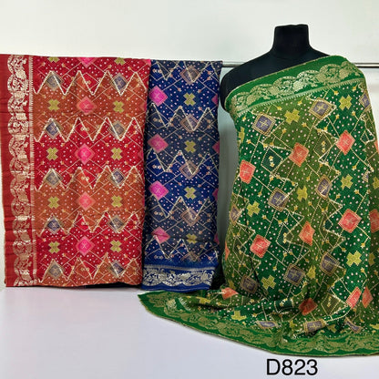 Banarasi Georgette Dupatta-D823