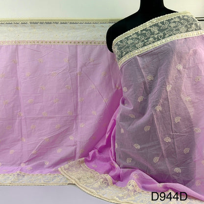 Embroidered Sequins Cotton Dupatta D-944