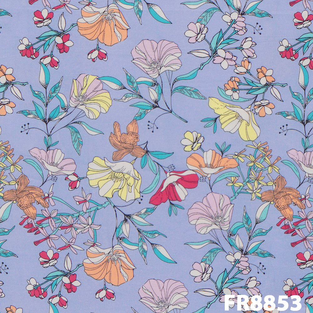 Printed Rayon Fabric-FR8853