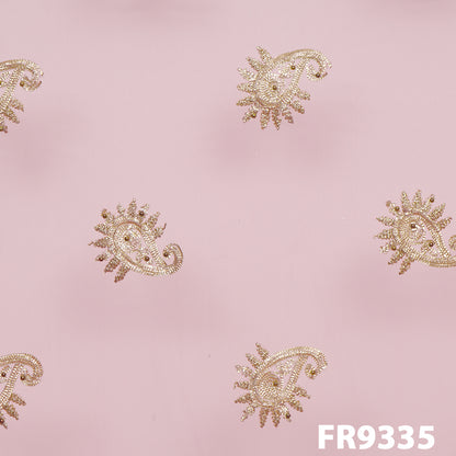 Gota Patti Net Fabric-FR9335