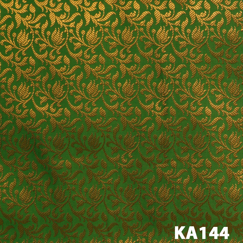 Silk Brocade Fabric-KA144