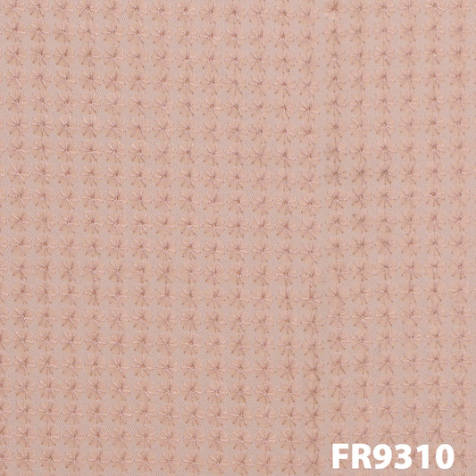 Embroidered Sequins Net Fabric-FR9310
