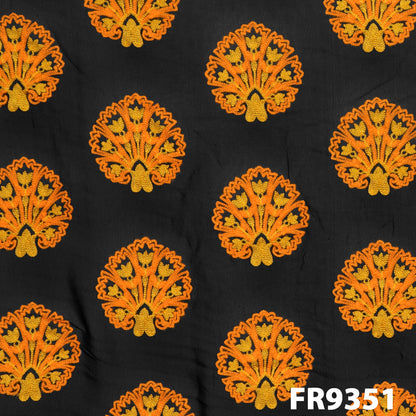 Thread Embroidered Georgette FR9351