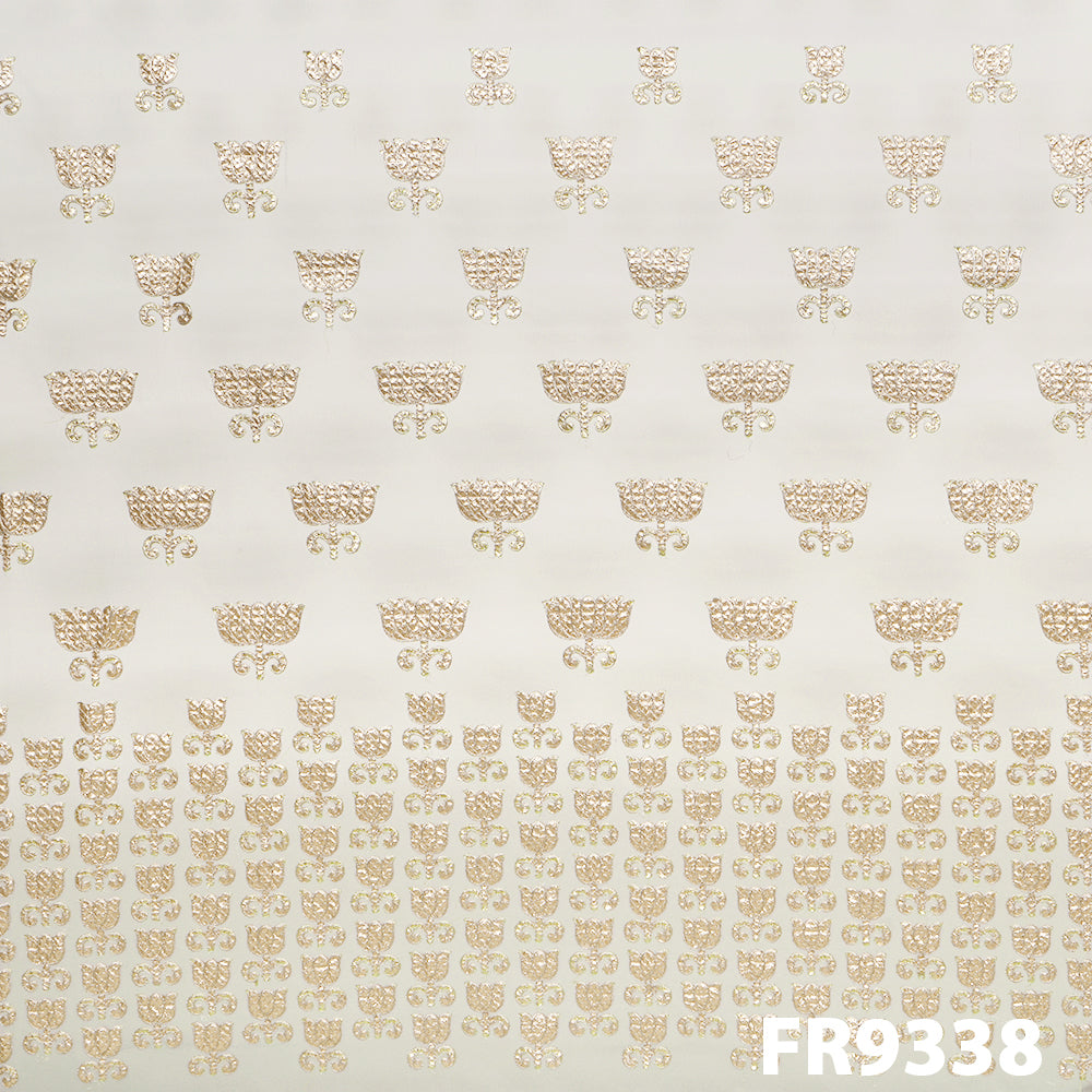 Gota Patti Net Fabric-FR9338