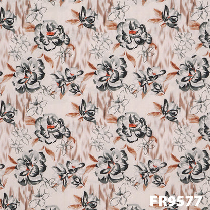 Printed Rayon Fabric-FR9577