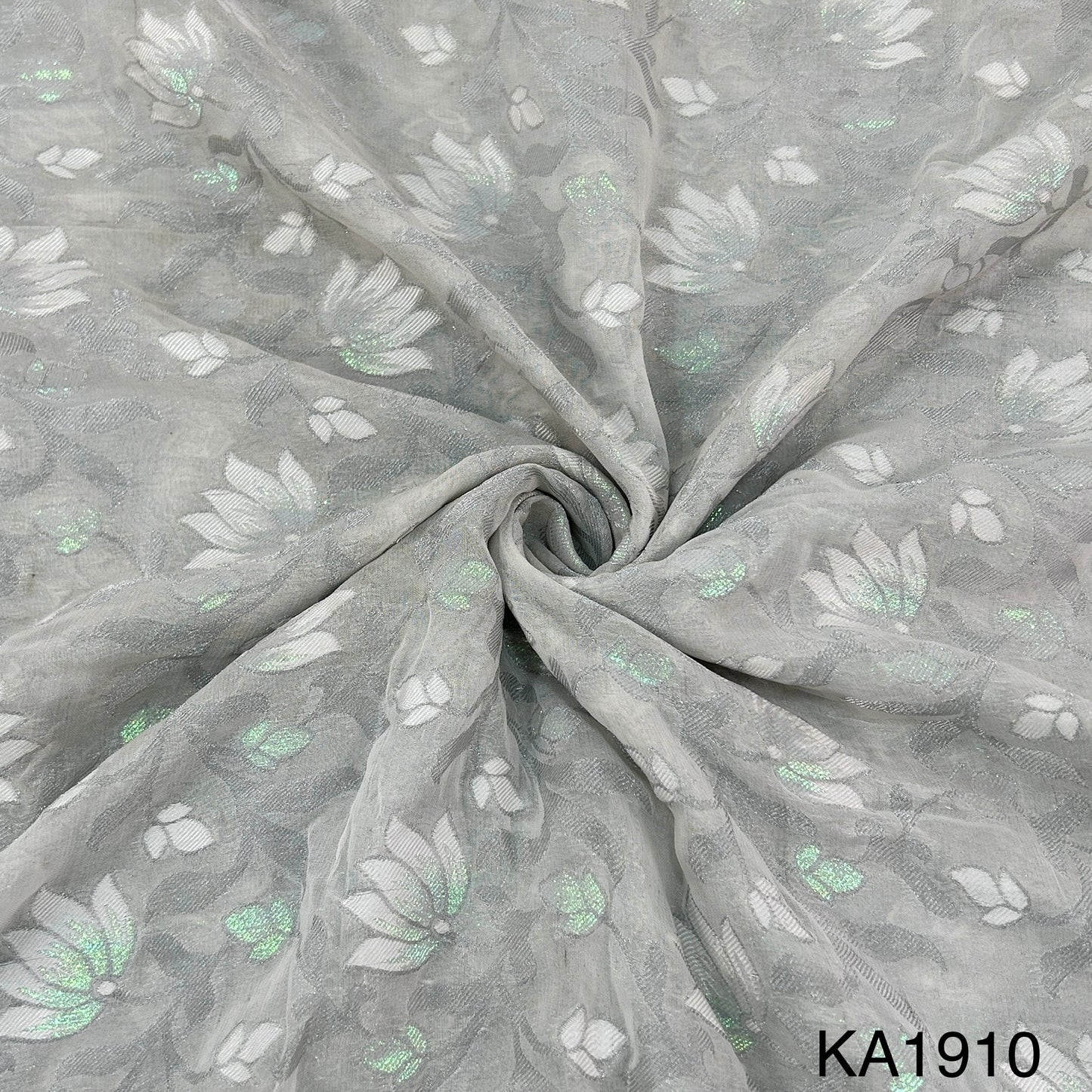 Dyeable Banarasi Silk Georgette Fabric - KA1910