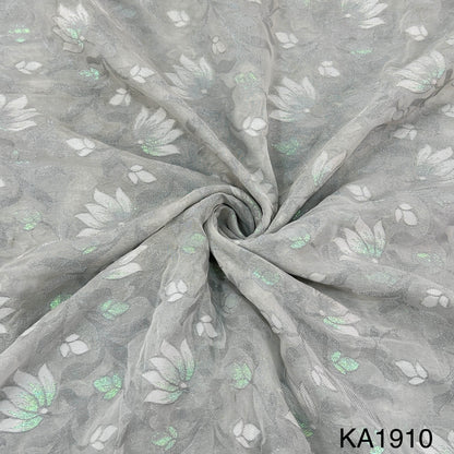 Dyeable Banarasi Silk Georgette Fabric - KA1910