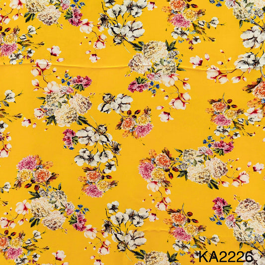 Printed Viscose Crepe Fabric-KA2226