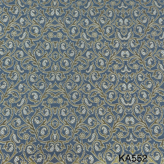 Self Jaquard Brocade Fabric-KA552