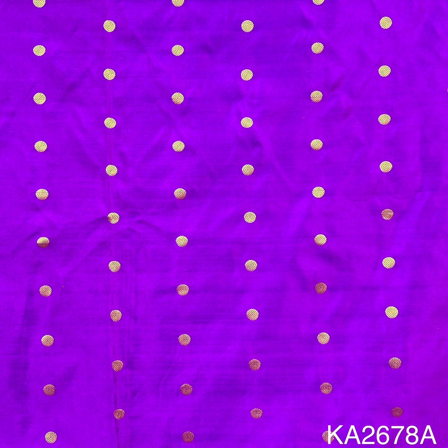 Pure Banarasi Silk Brocade Fabric-KA2678