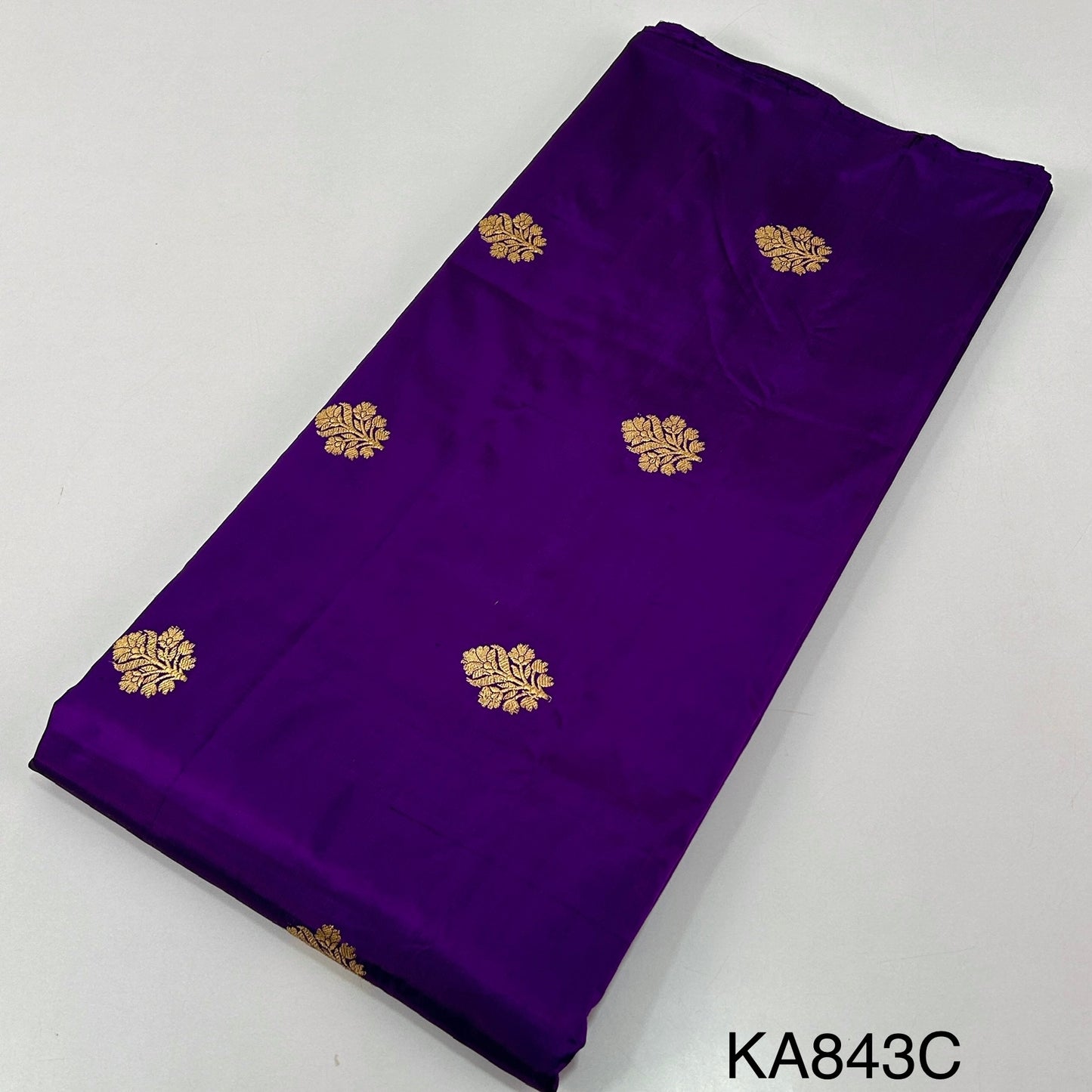 Pure Banarasi Silk Fabric-KA843