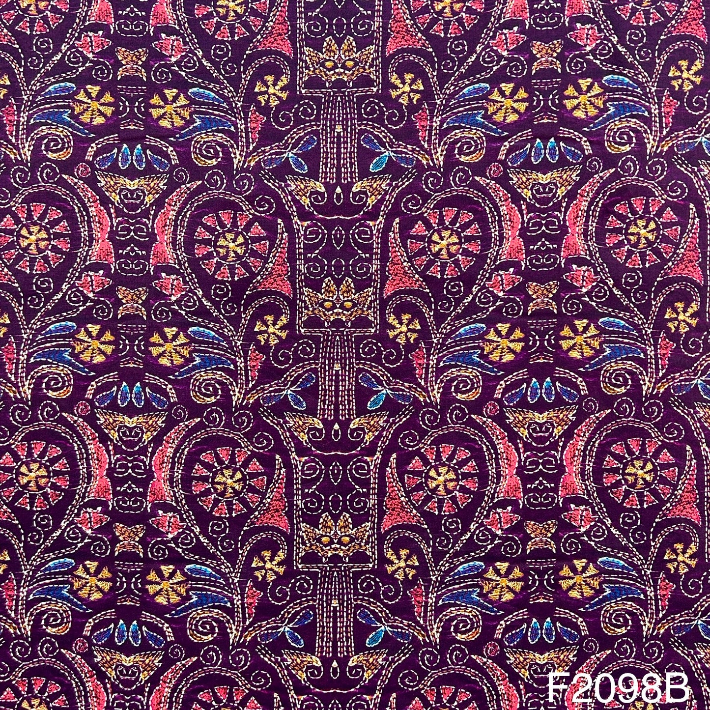 Printed Glaze Cotton Fabric-F2098