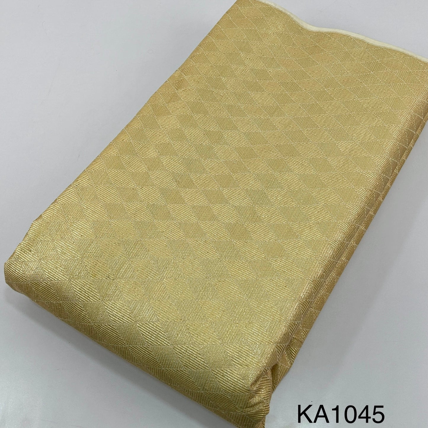 Zari Jaquard Tissue Fabric-KA1045