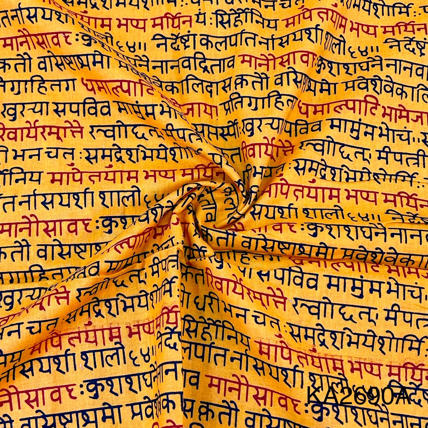 Printed Cotton Fabric-KA2690