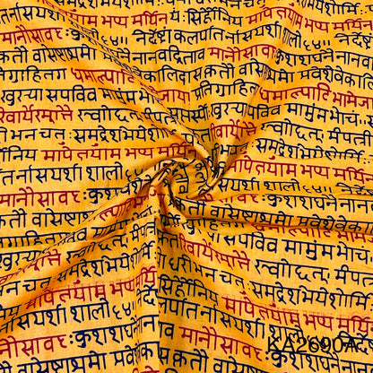 Printed Cotton Fabric-KA2690